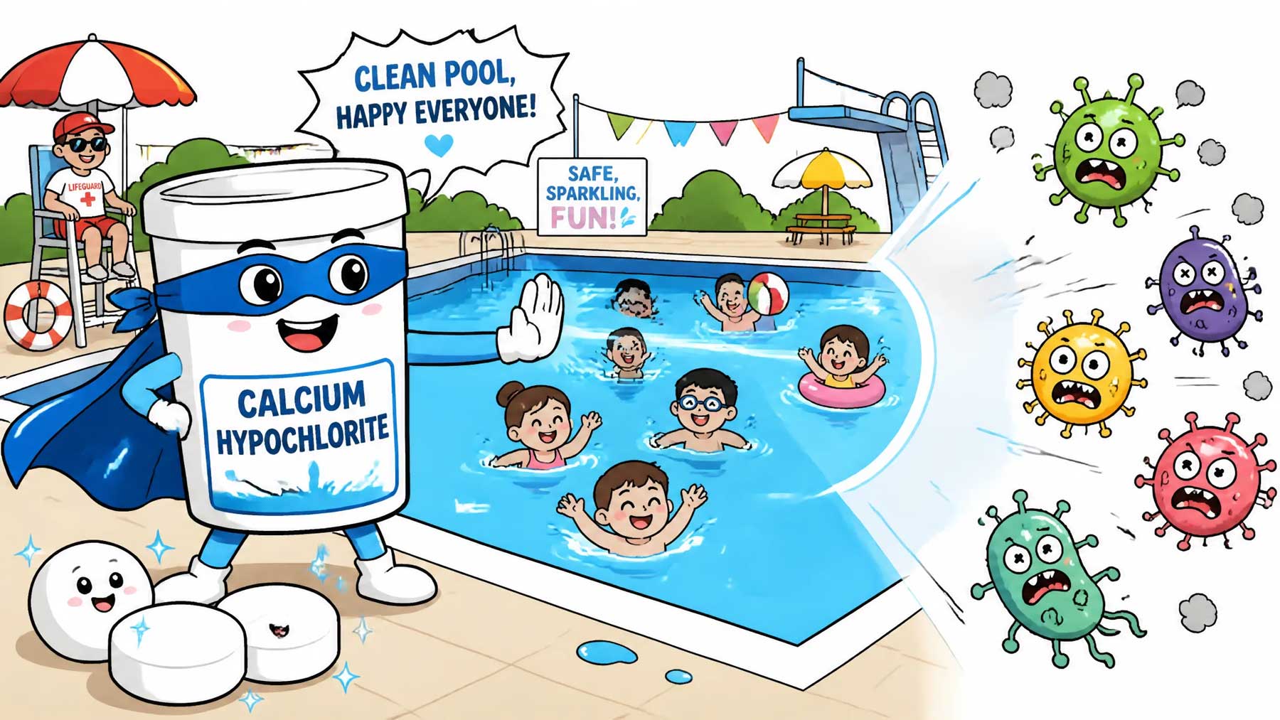 Calcium Hypochlorite Global Water Treatment Application
