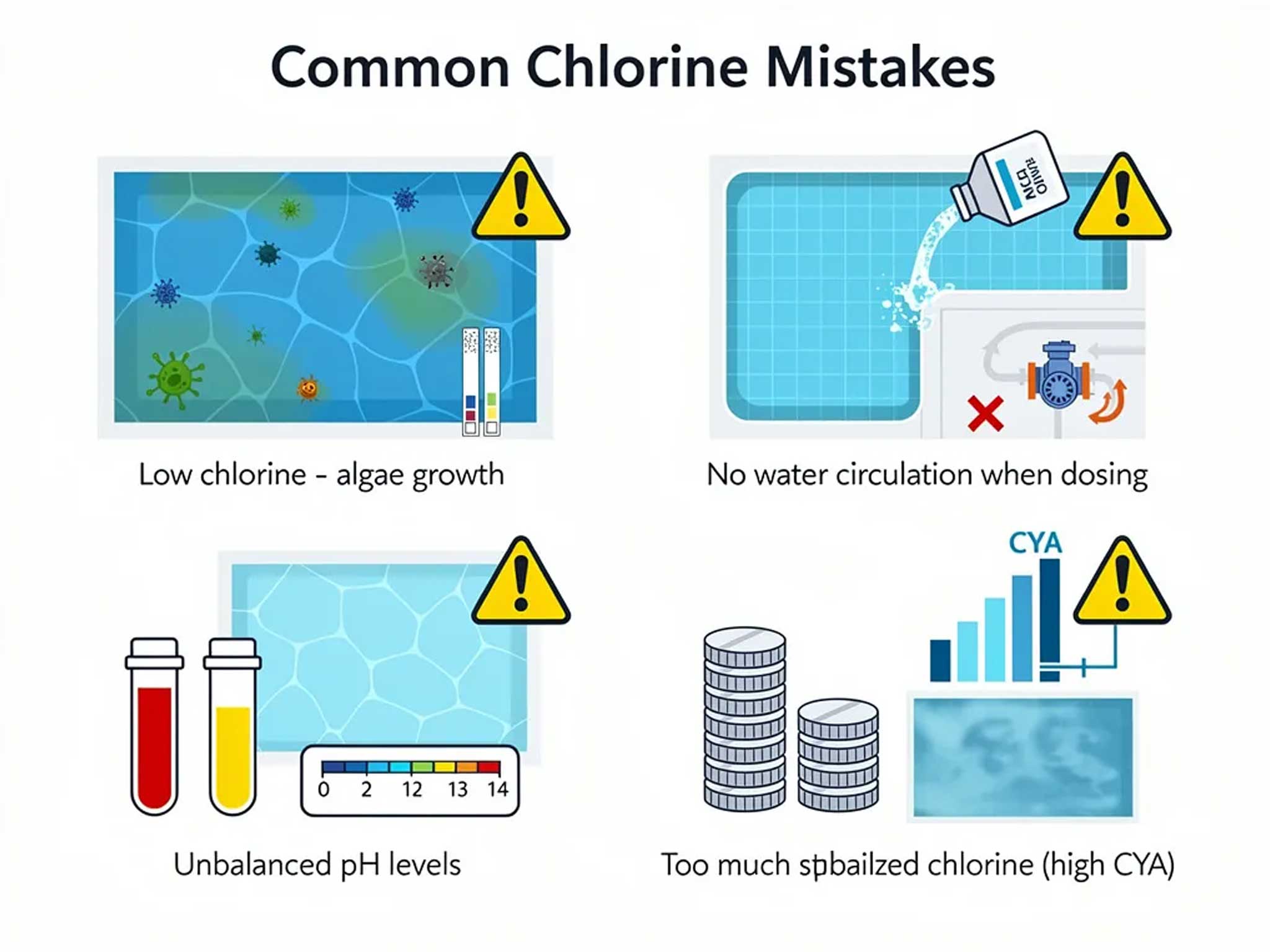 Common Mistakes When Adding Chlorine During Pool Season