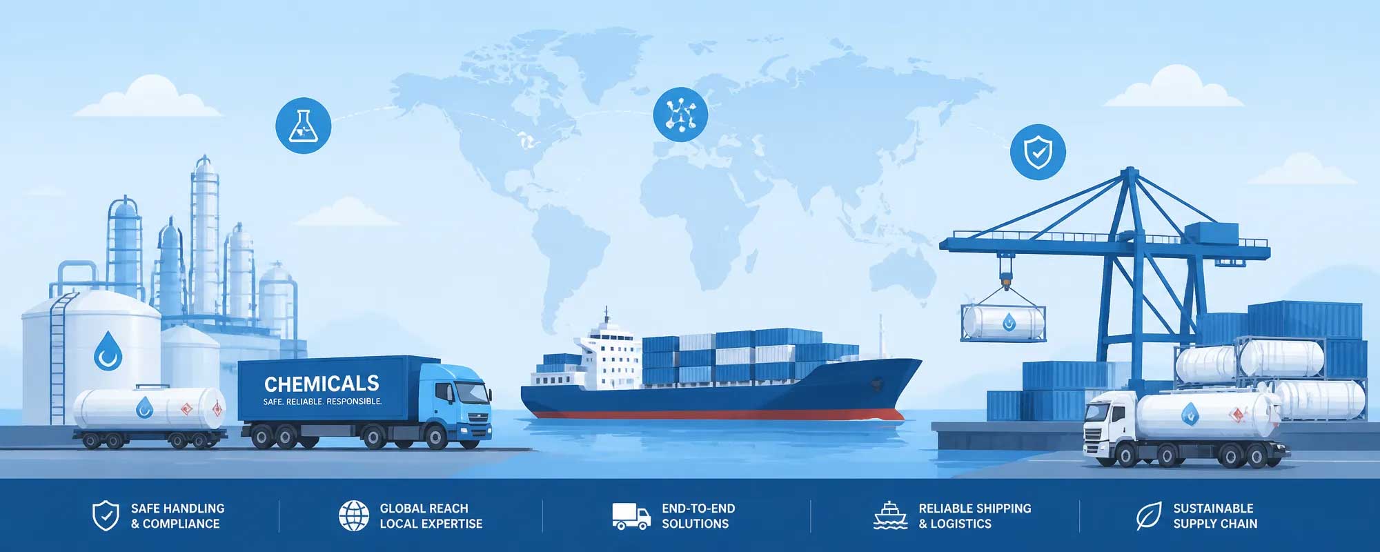 Compliant transport of calcium hypochlorite