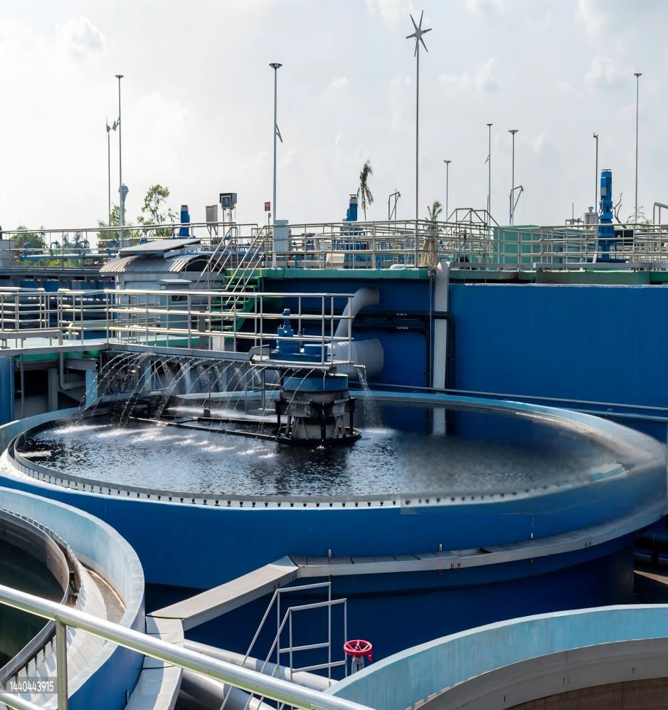 Municipal sewage treatment
