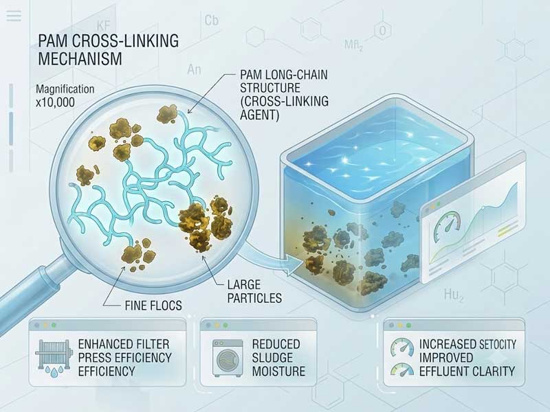 PAM Flocculant Settling Efficiency