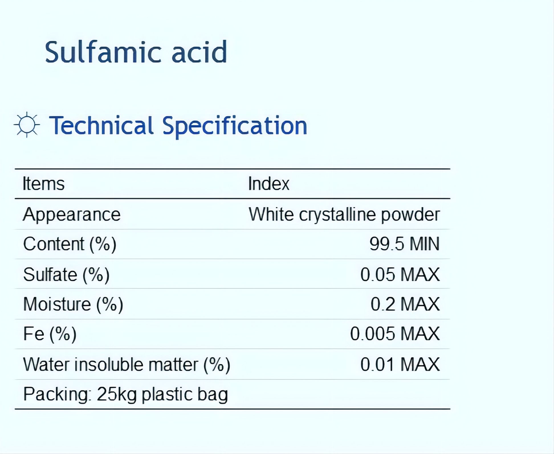 Sulfamic acid1