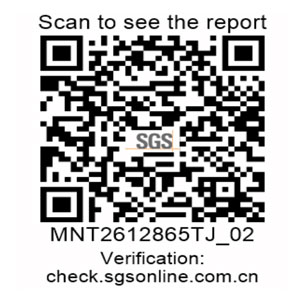 TCCA SGS Test Report QR Code