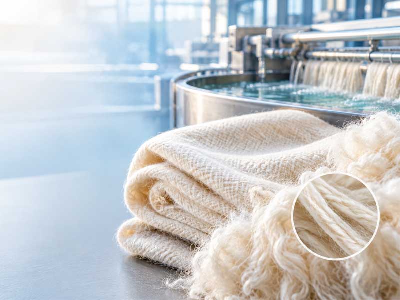 Wool Textile Anti-Shrinkage Treatment